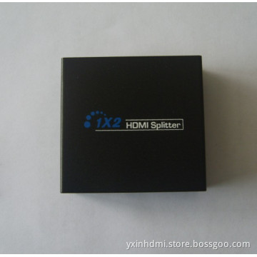 2 port mini hdmi splitter 1080P--Metal